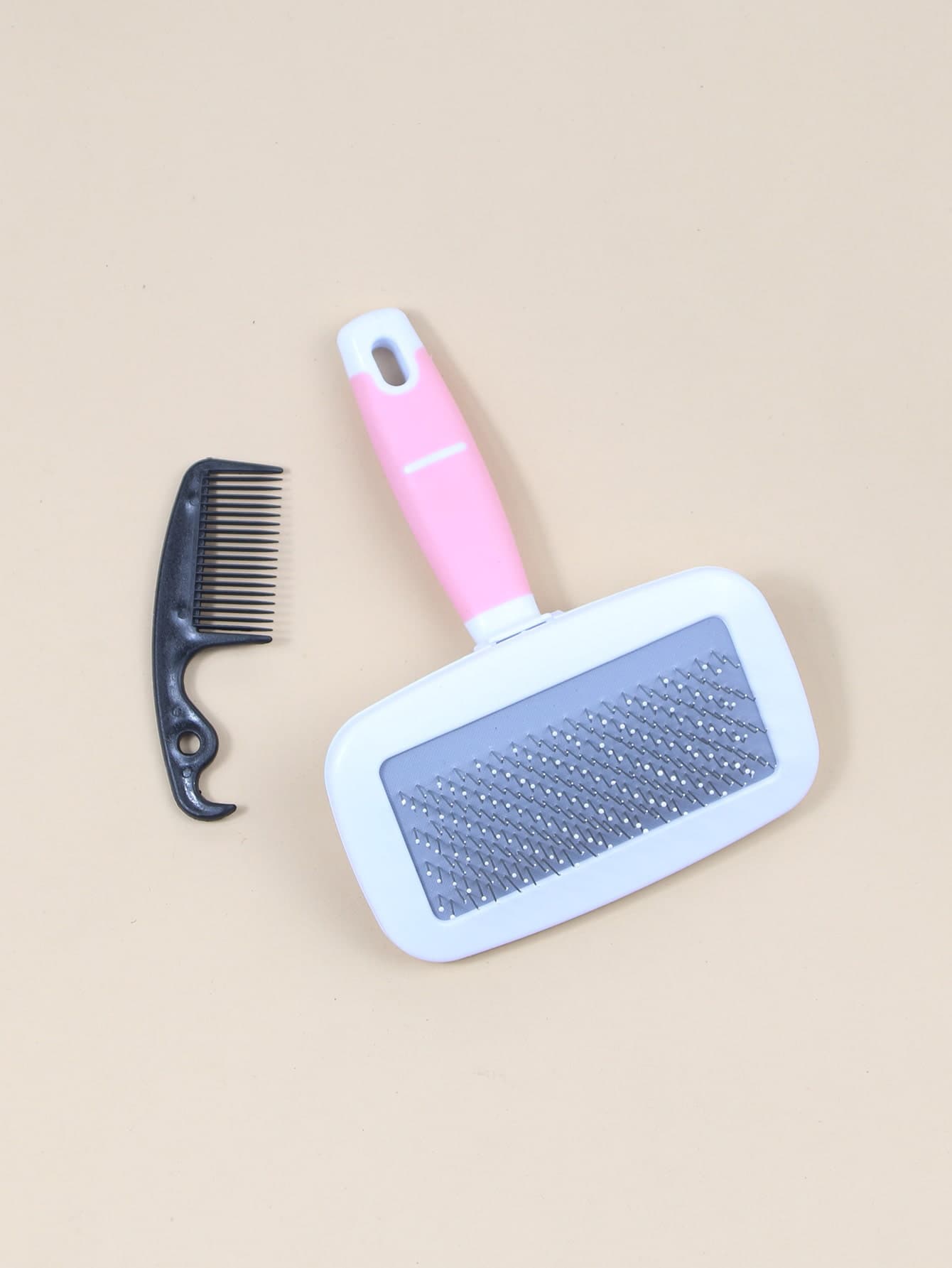 1pc Dog Grooming Brush 1pc Solid Dog Hair Comb