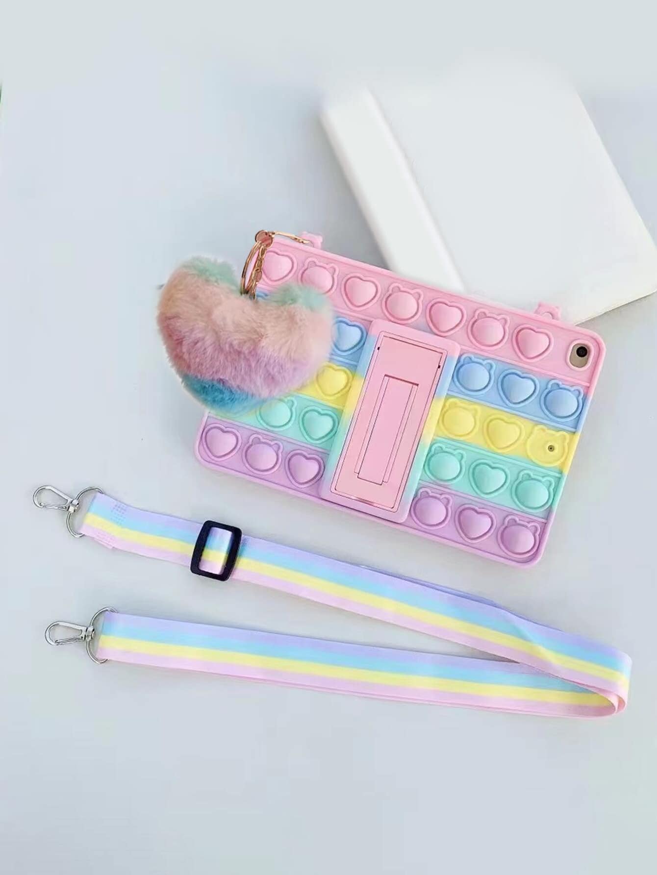 Push Pop Bubble Fidget Case Compatible With iPad