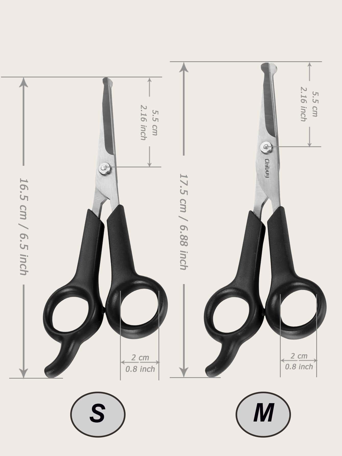 1pc Pet Grooming Scissors