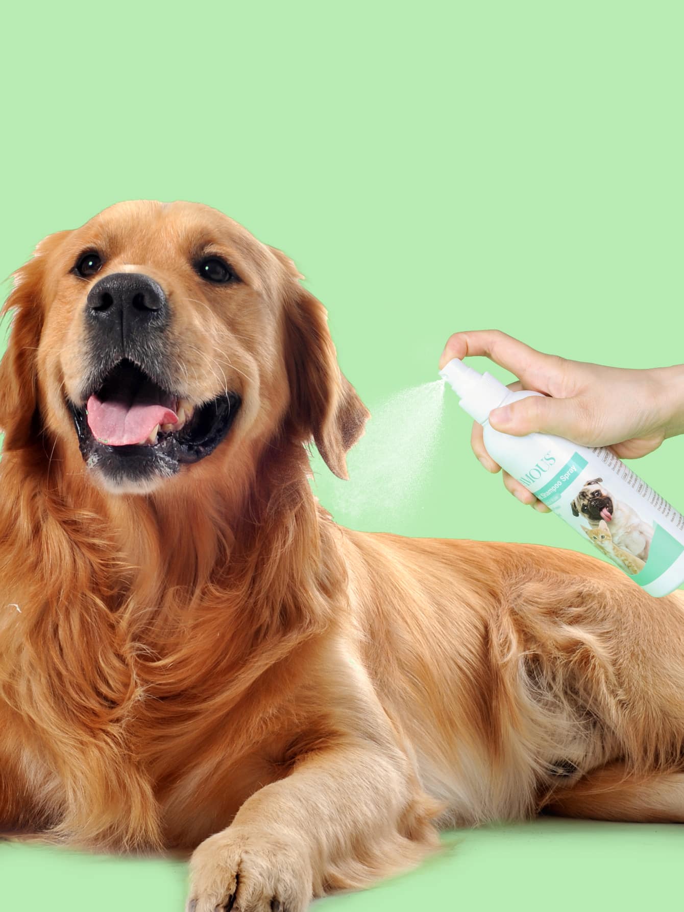 1pc 237ML Waterless Pet Shampoo Spray