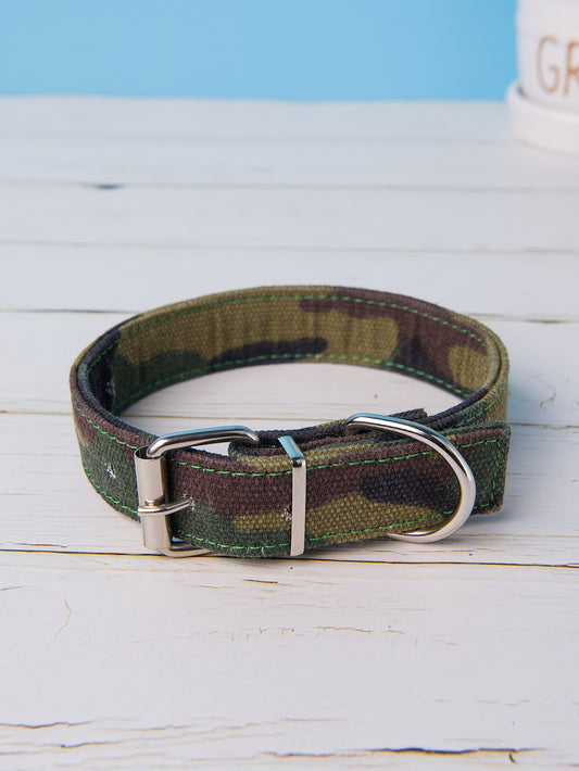 1pc Camo Pet Collar