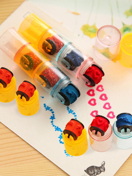 1pc Random Color Roller Stamp