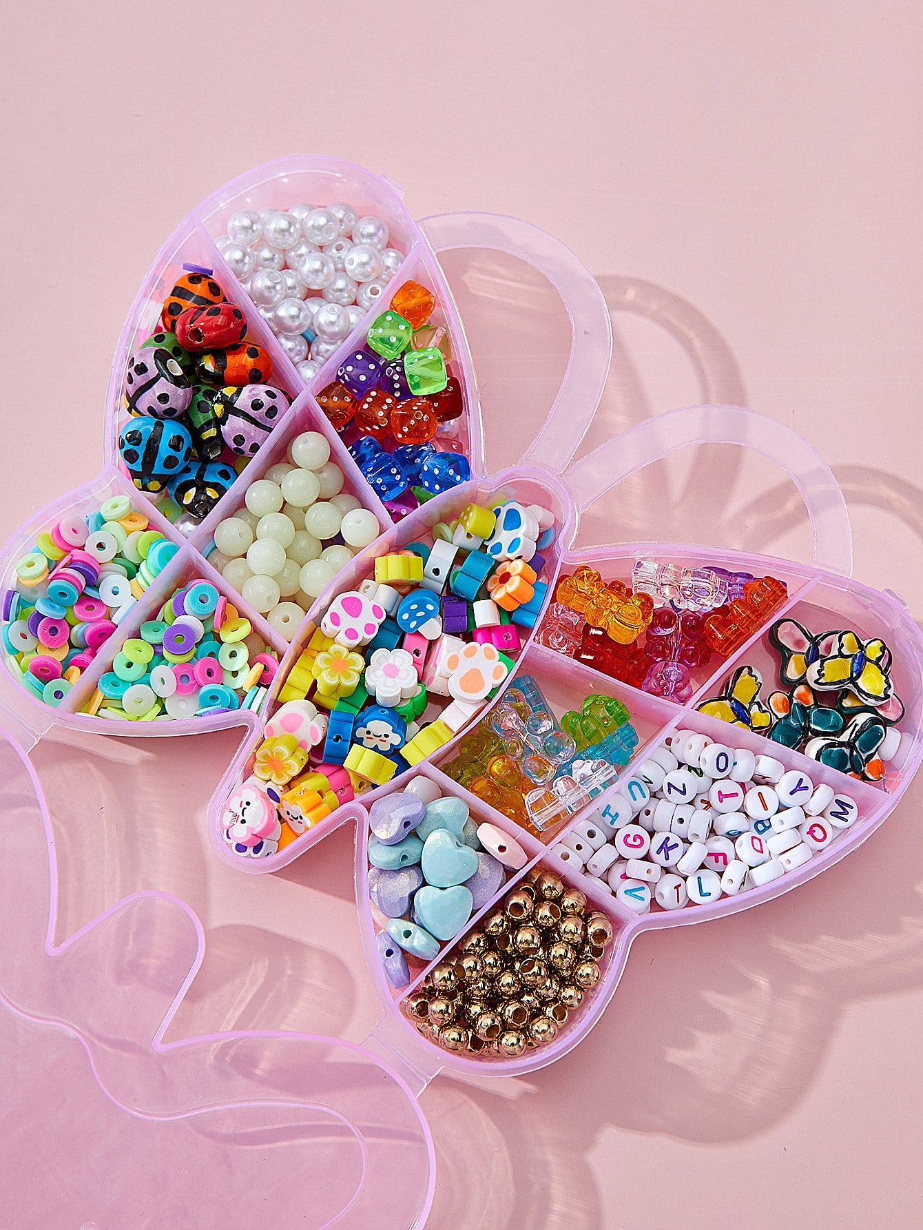 1box Random Color Butterfly Decor DIY Jewelry Accessory