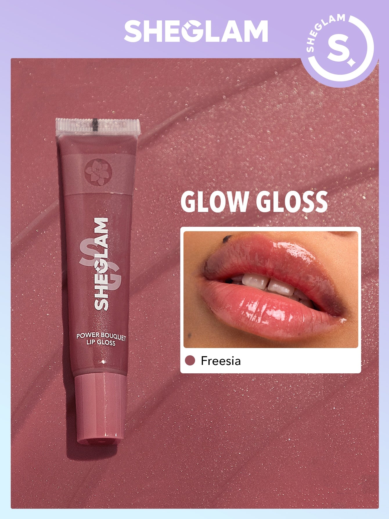 SHEGLAM Power Bouquet Lip Gloss Power Petals