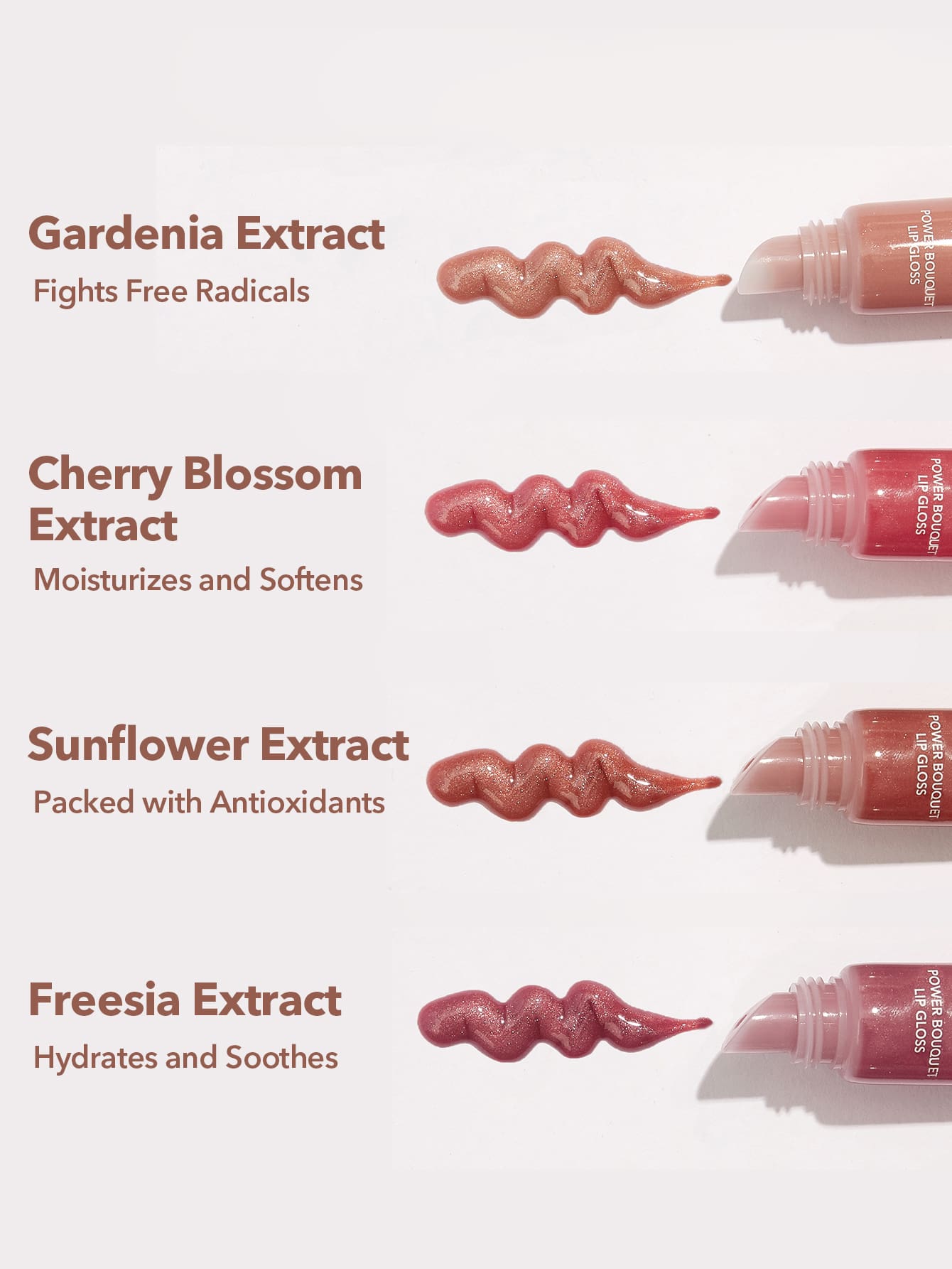 SHEGLAM Power Bouquet Lip Gloss Power Petals