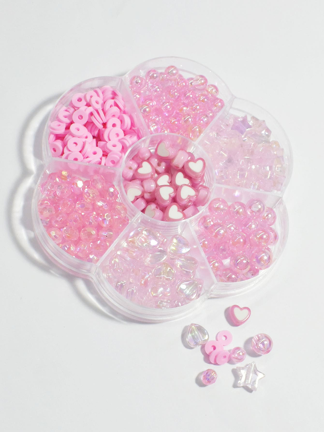 1box Heart Star Design Bead