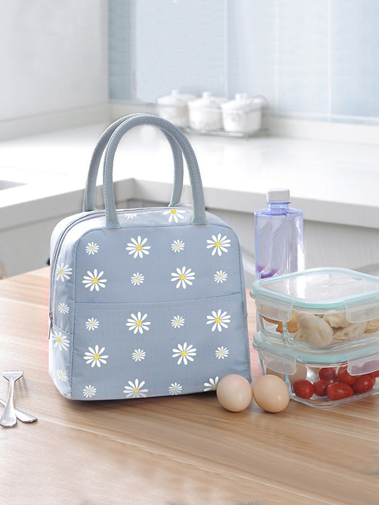 Daisy Print Lunch Bag