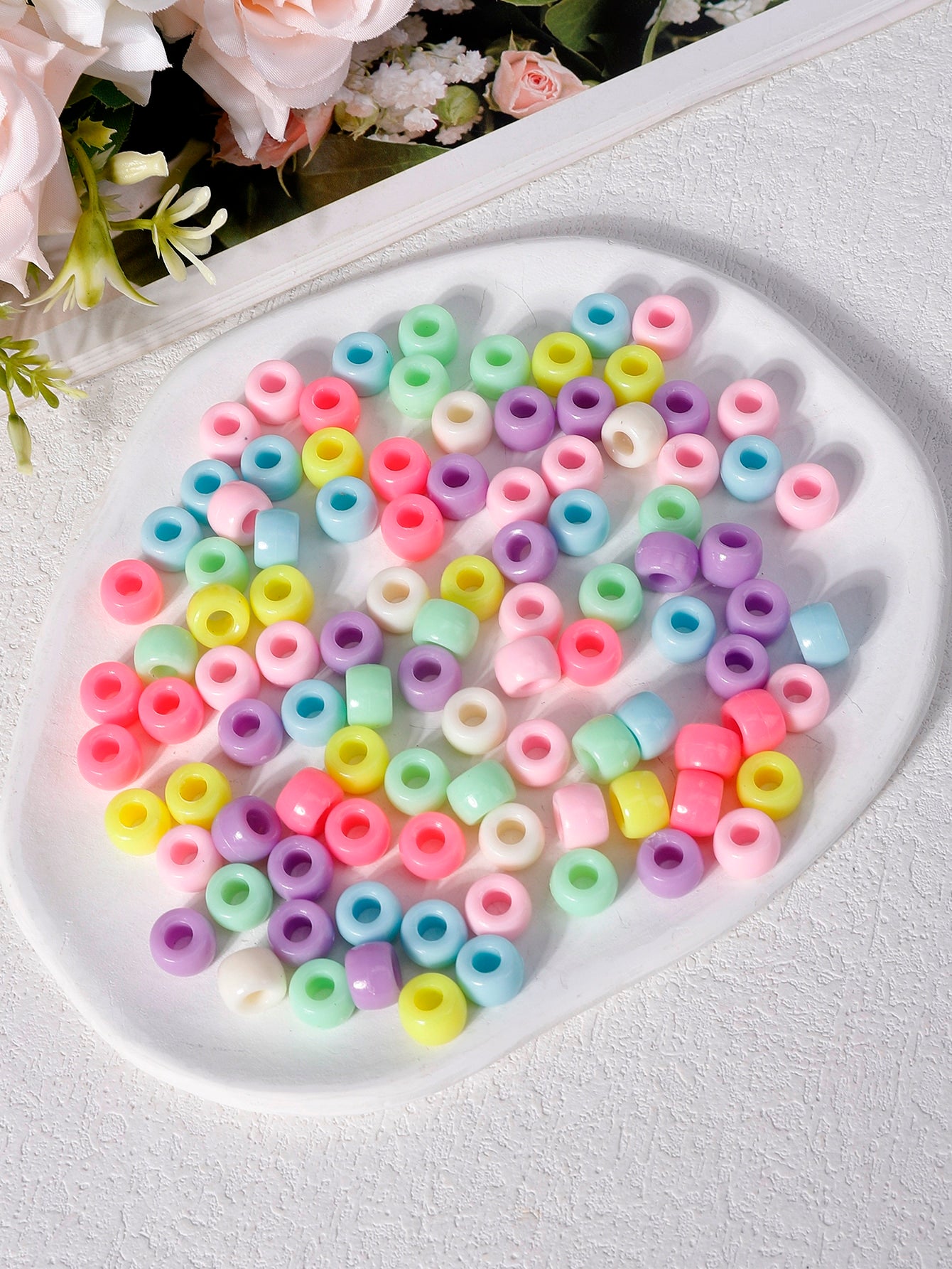 100pcs Random Color DIY Bead