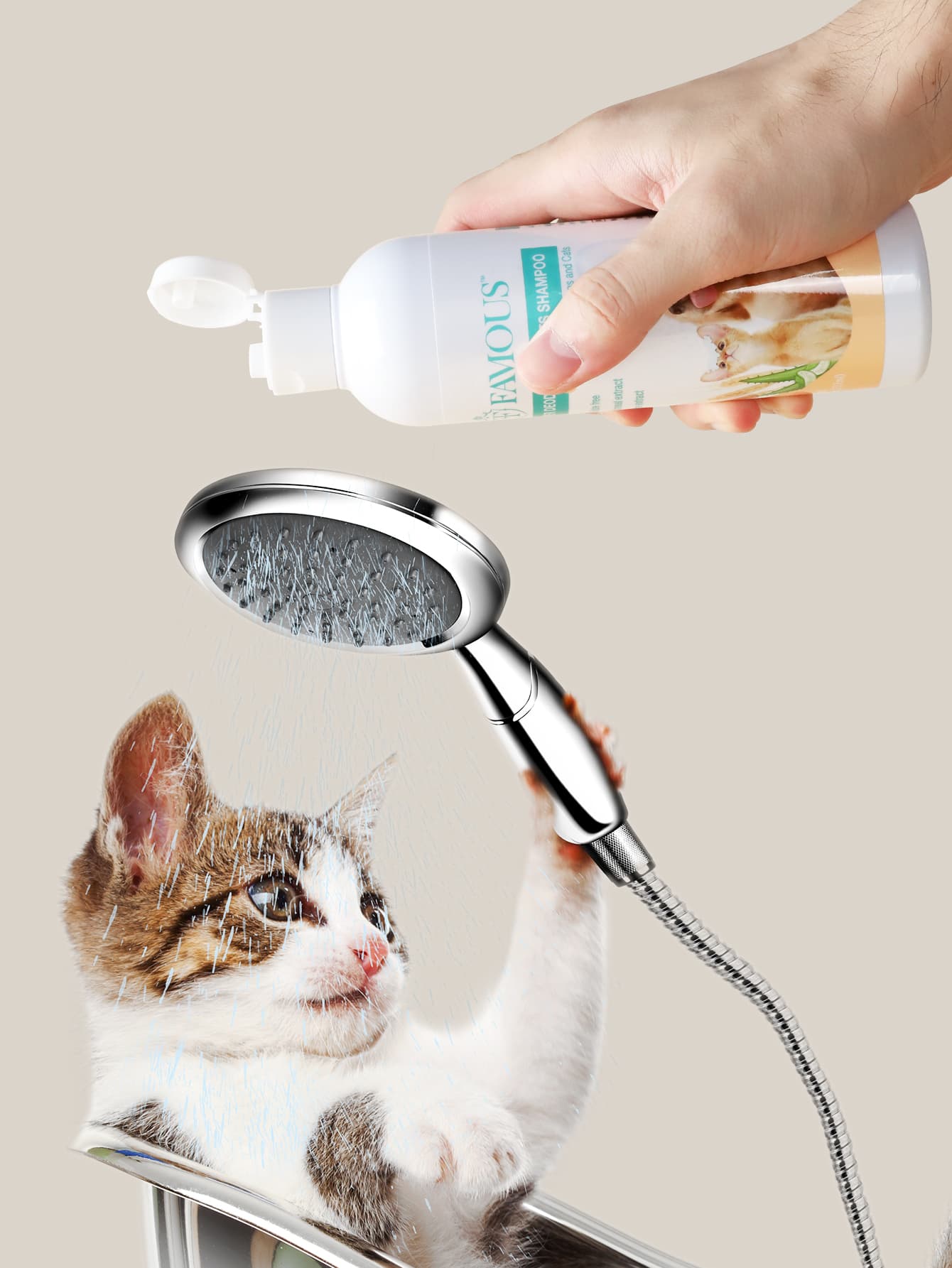 1pc Sulfate Free Deodorant Pet Shampoo