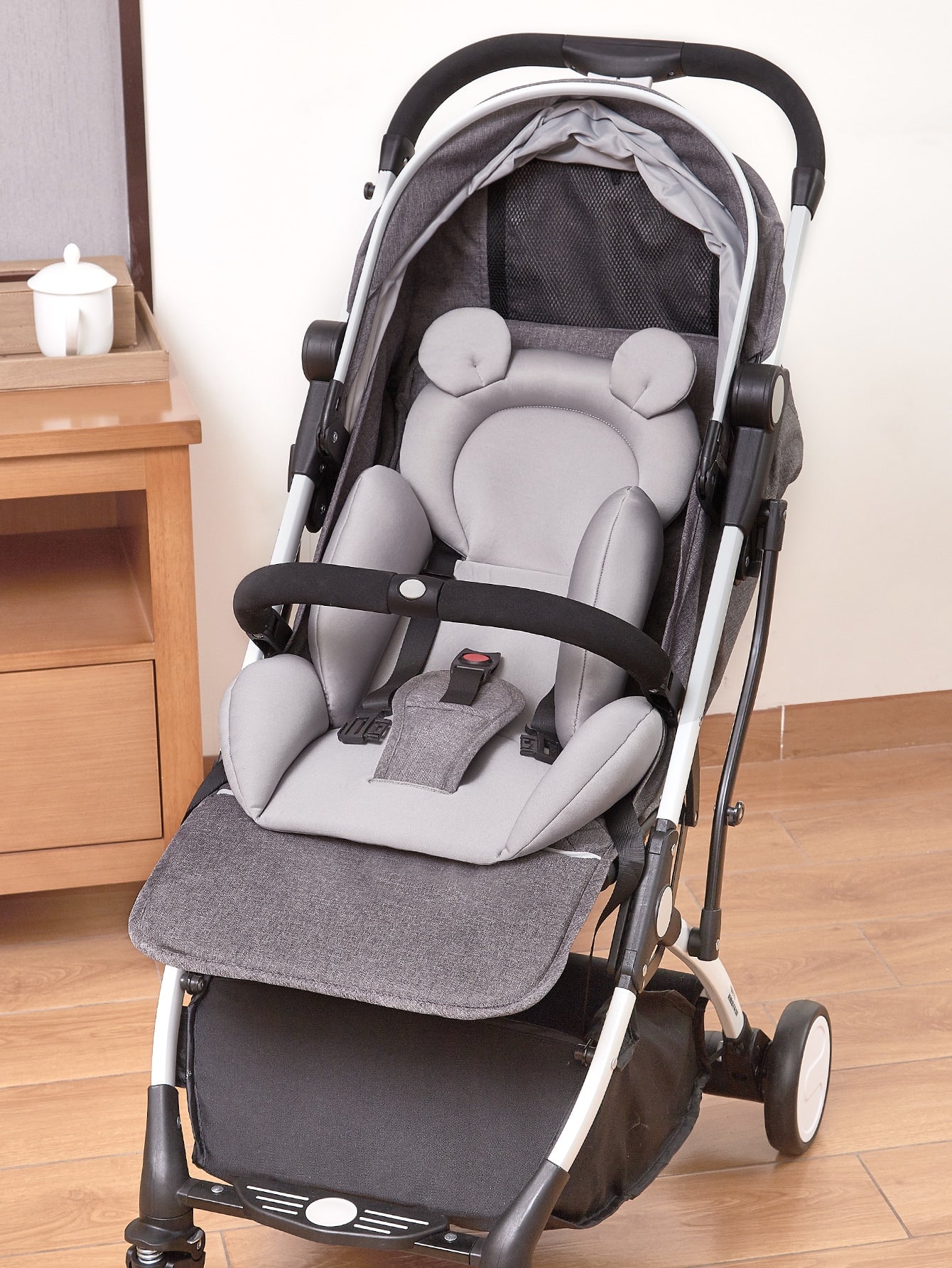 1pc Bear Design Baby Seat Liner