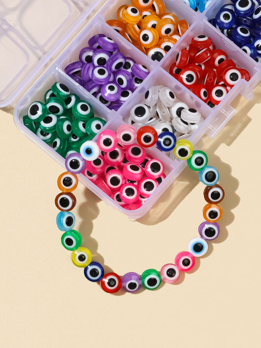 1box Evil Eye Design Bead