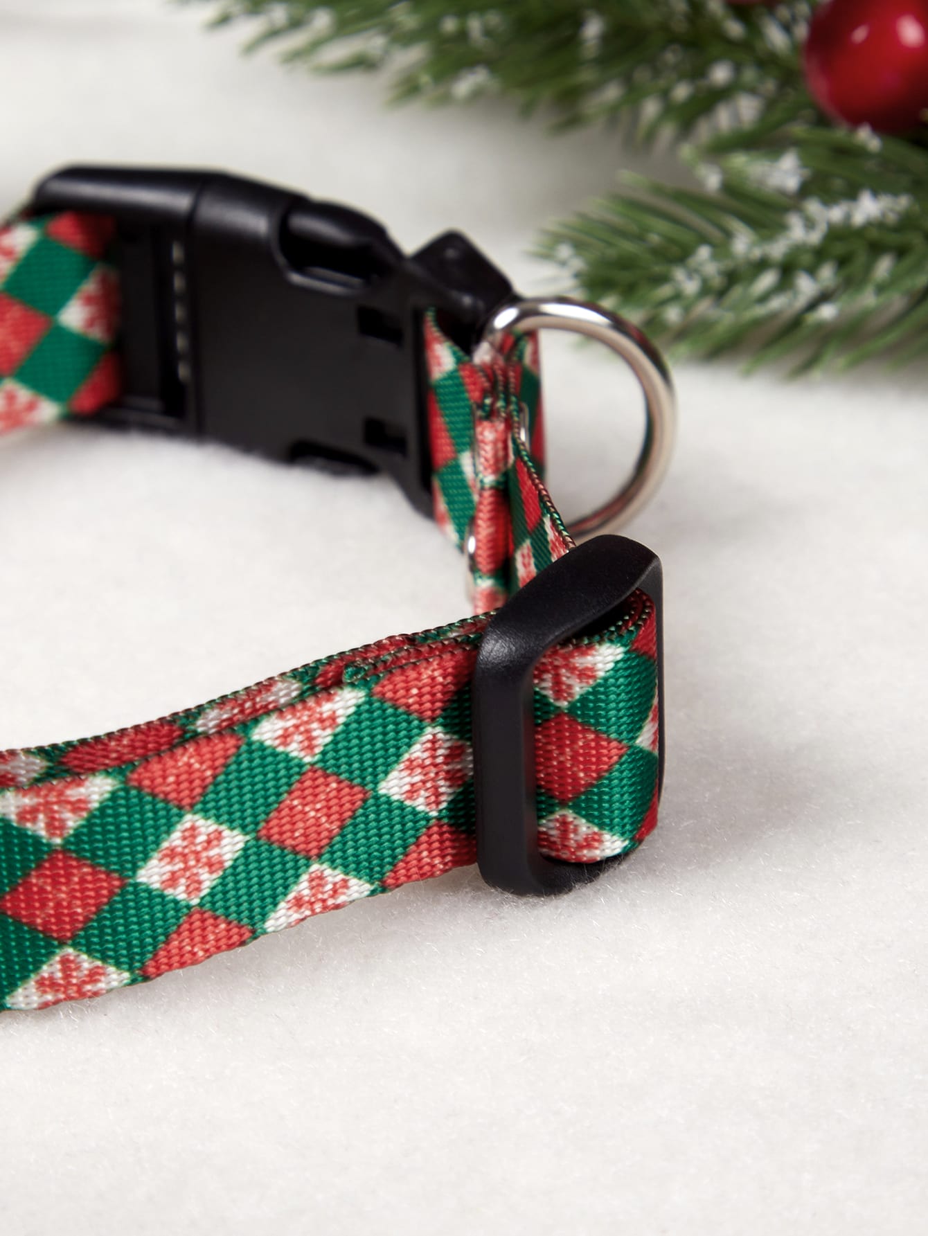 Plaid Print Pet Collar