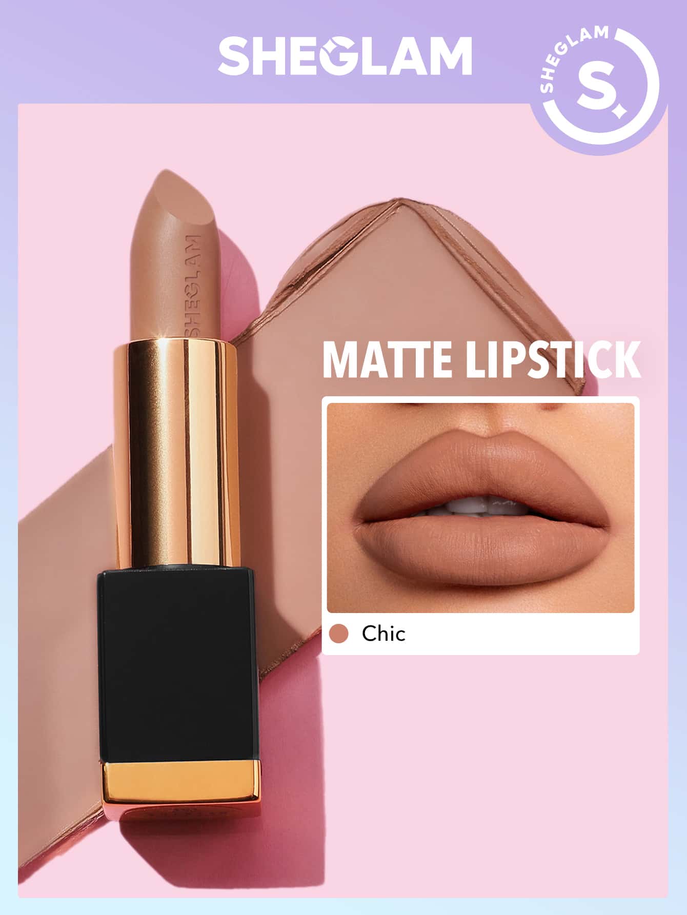 SHEGLAM Matte Allure Lipstick Rendevous