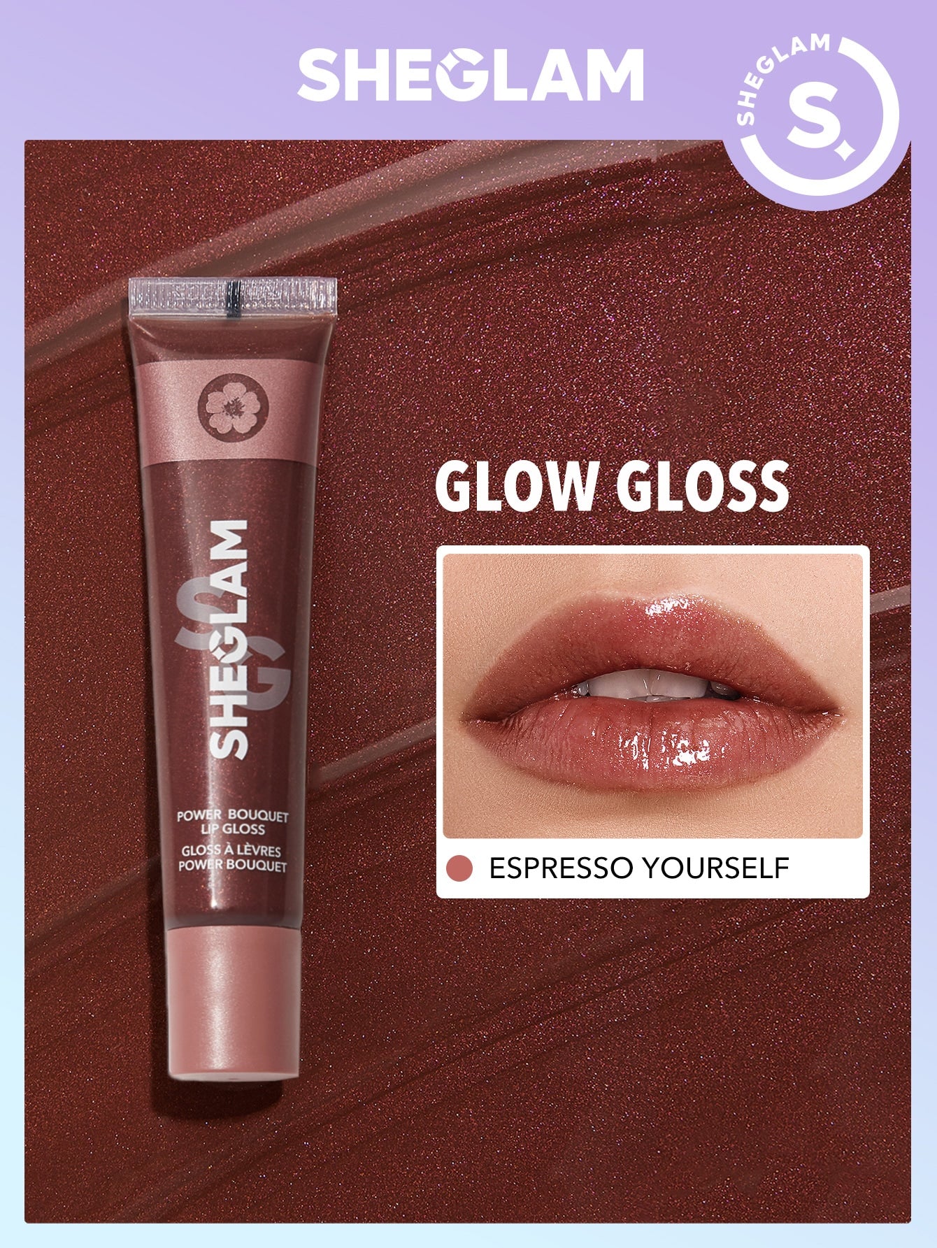 SHEGLAM Power Bouquet Lip Gloss Power Petals