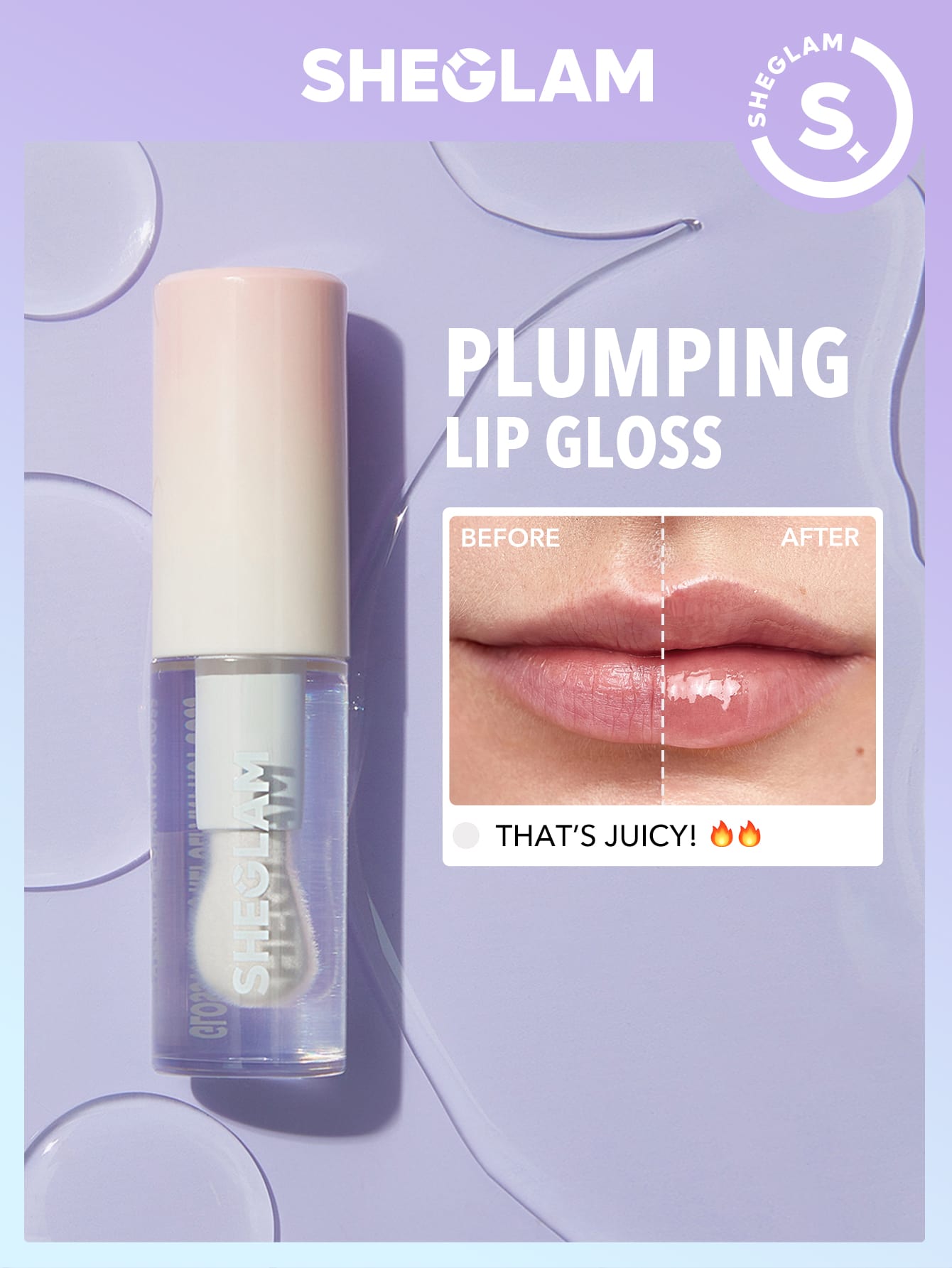 SHEGLAM Hot Goss Plumping Lip Gloss That s Juicy