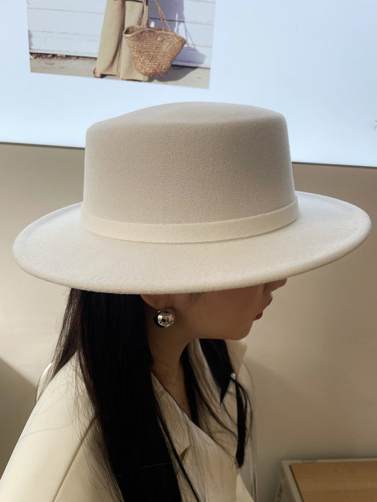 Solid Fedora Hat