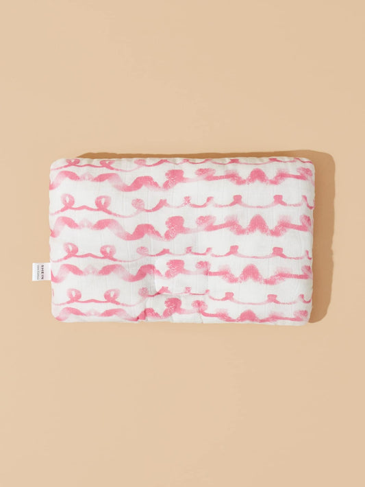 1pc Baby Wave Pattern Pillow