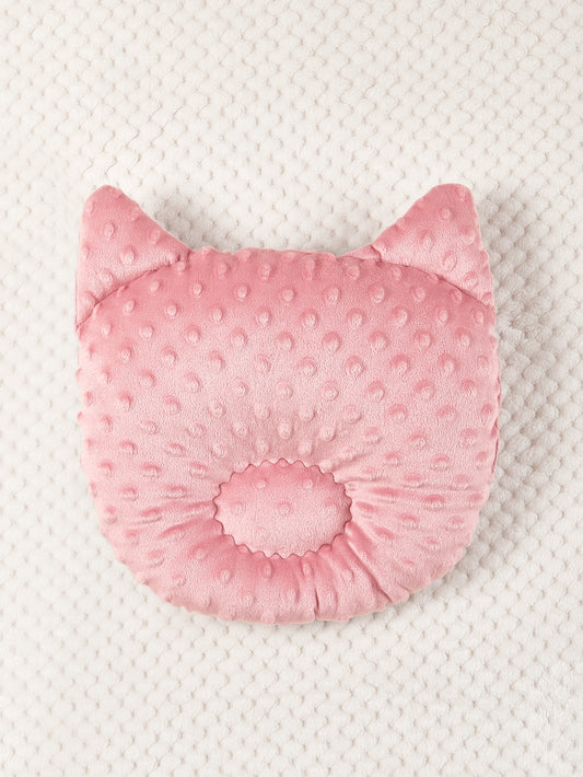 1pc Baby Solid Plush Pillow