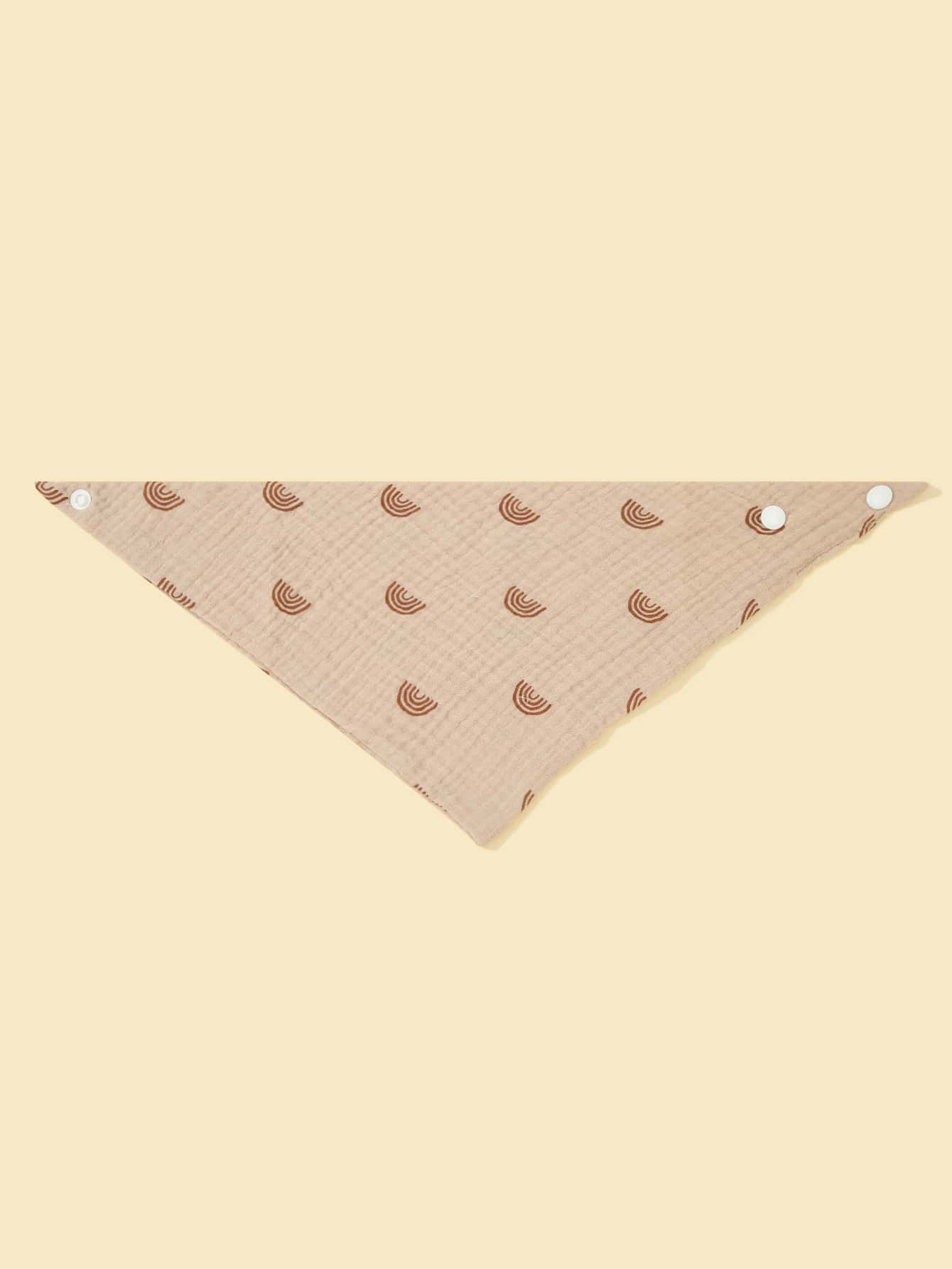 5pcs Baby Polka Dot Pattern Bandana Bib