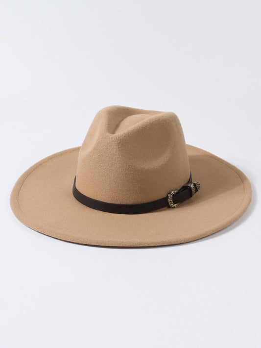 Belt Decor Fedora Hat