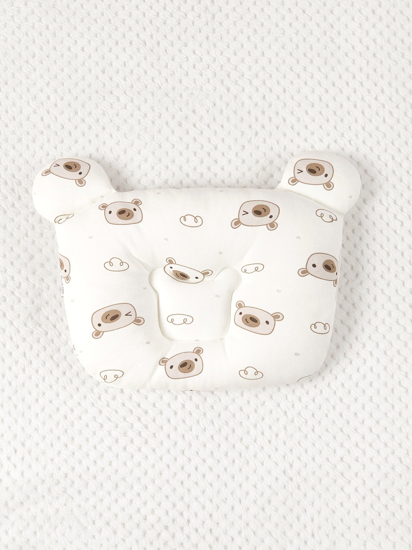 1pc Baby Bear Design Pillow