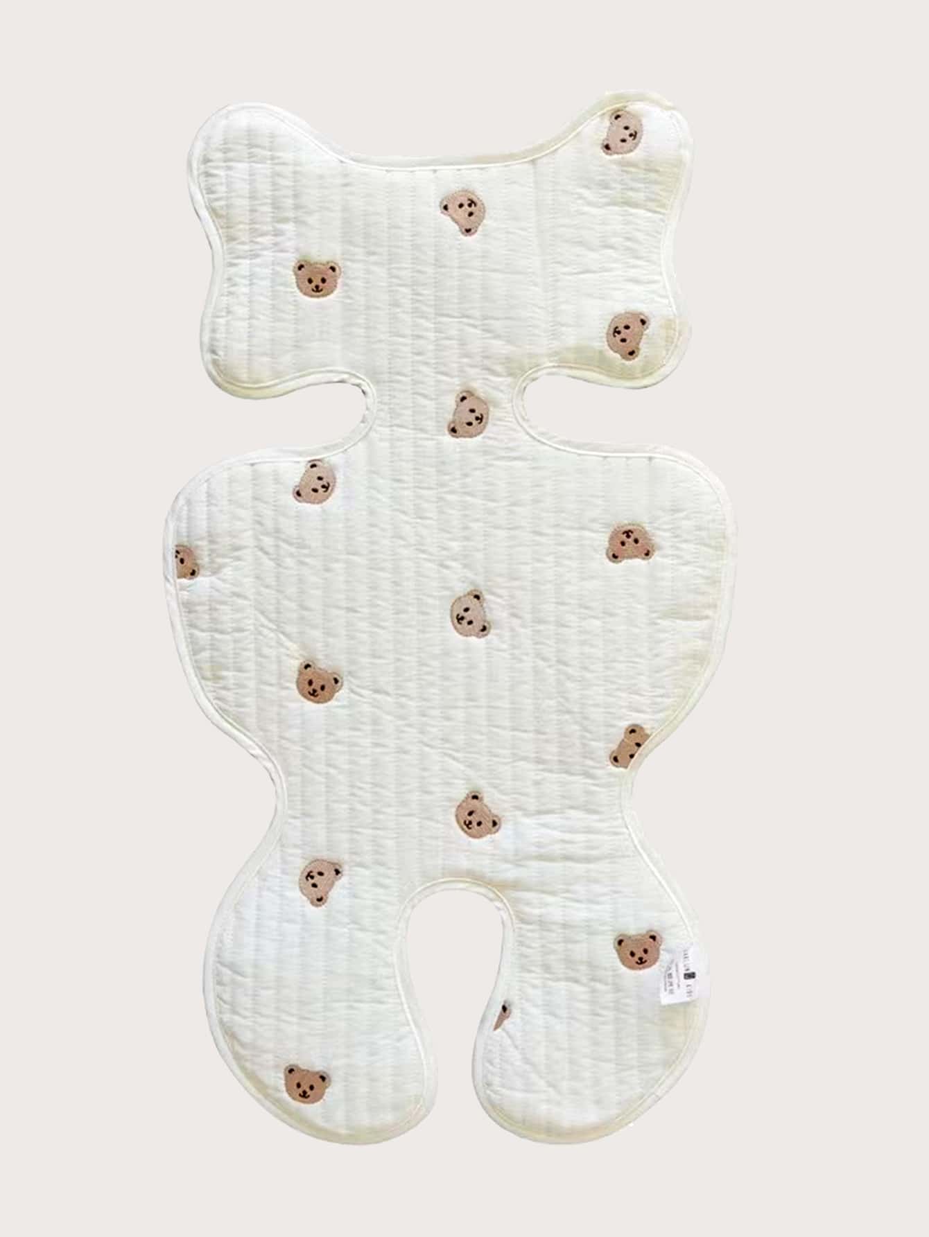 1pc Baby Bear Print Seat Liner