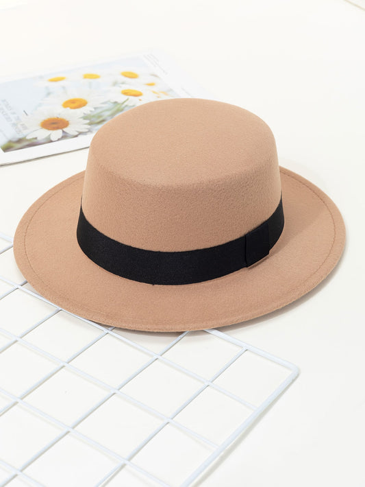 Tape Decor Fedora Hat