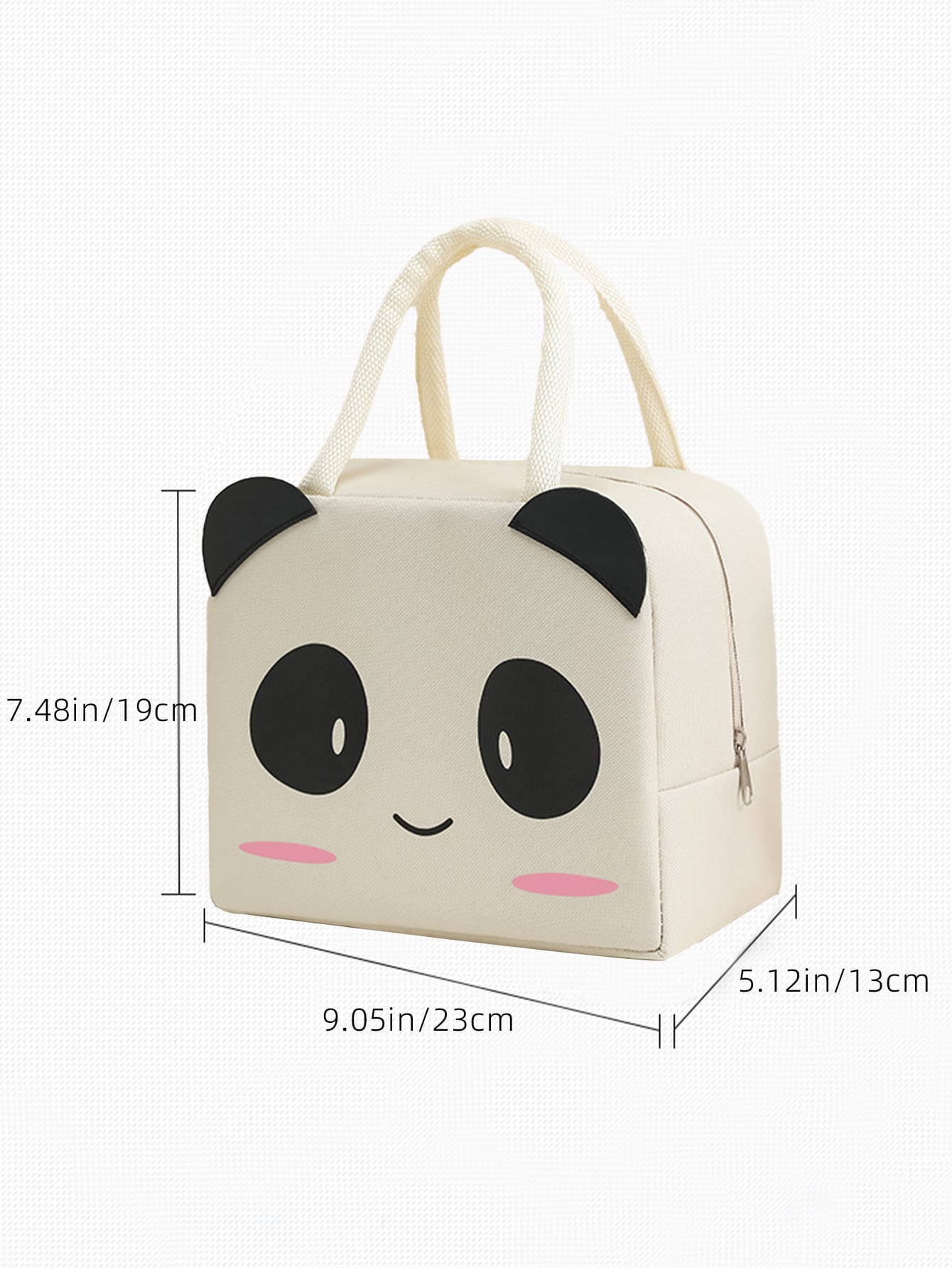 Panda Pattern Lunch Bag