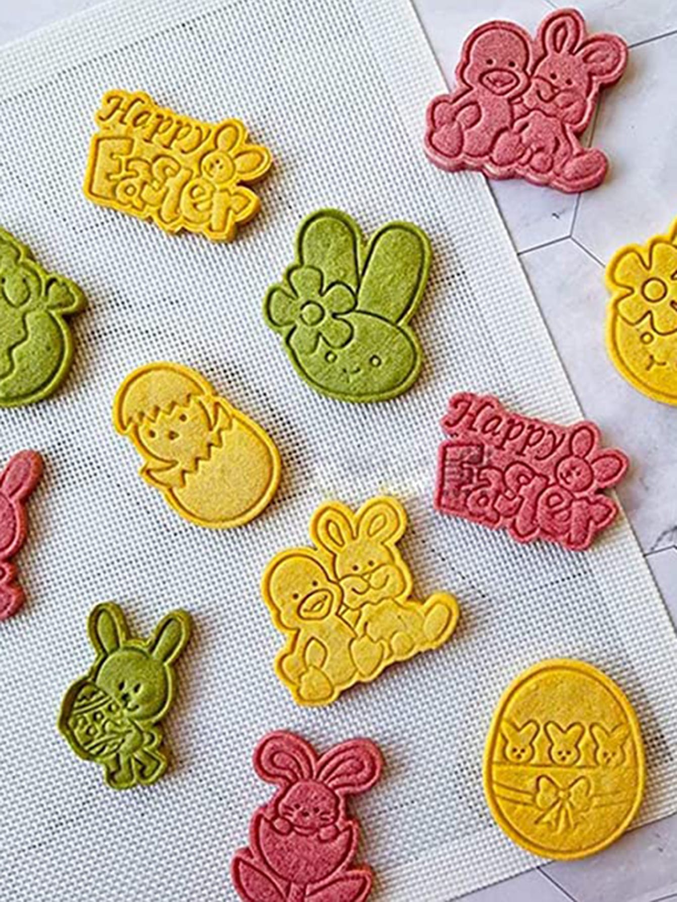 4pcs Easter Cookie Mold