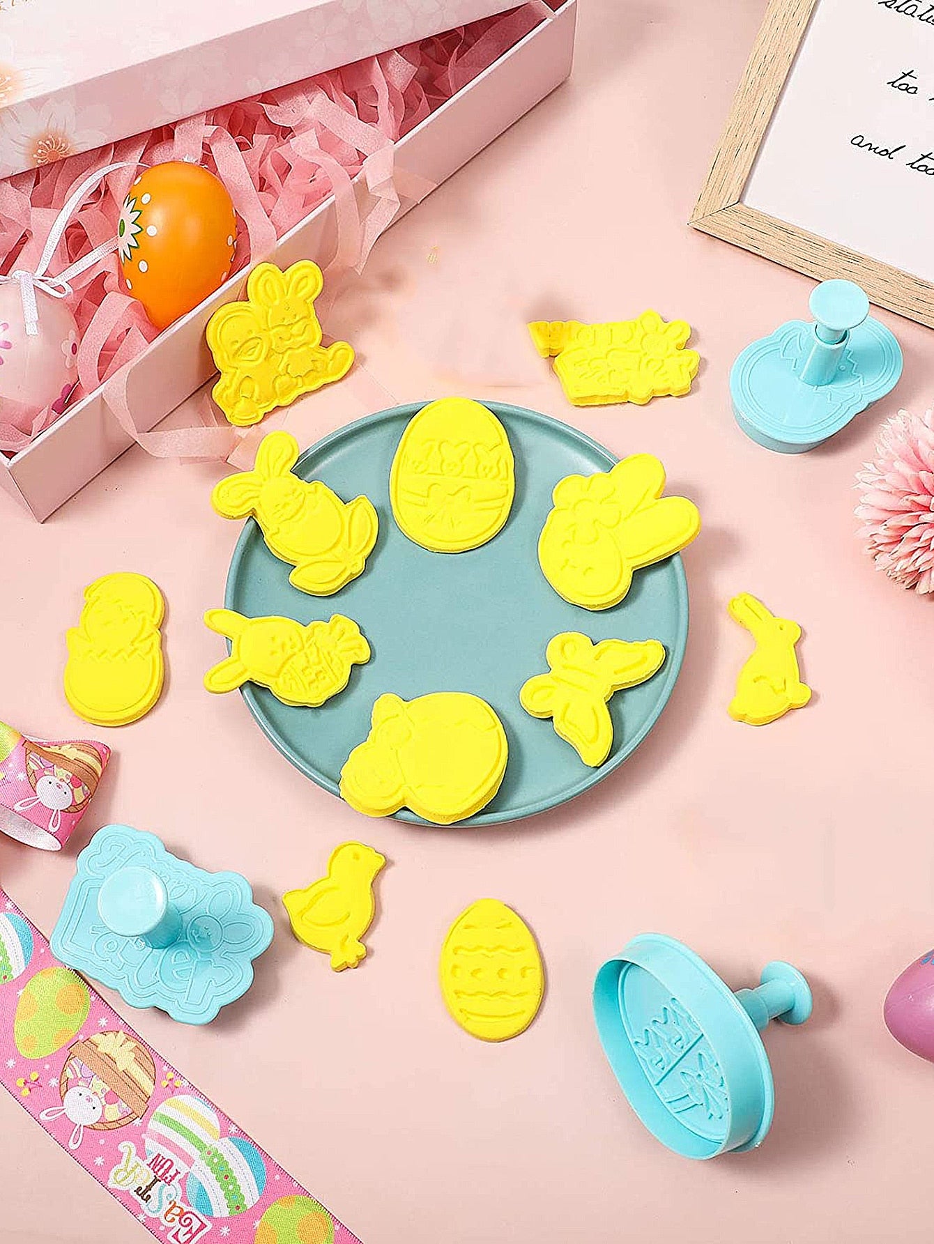 4pcs Easter Cookie Mold