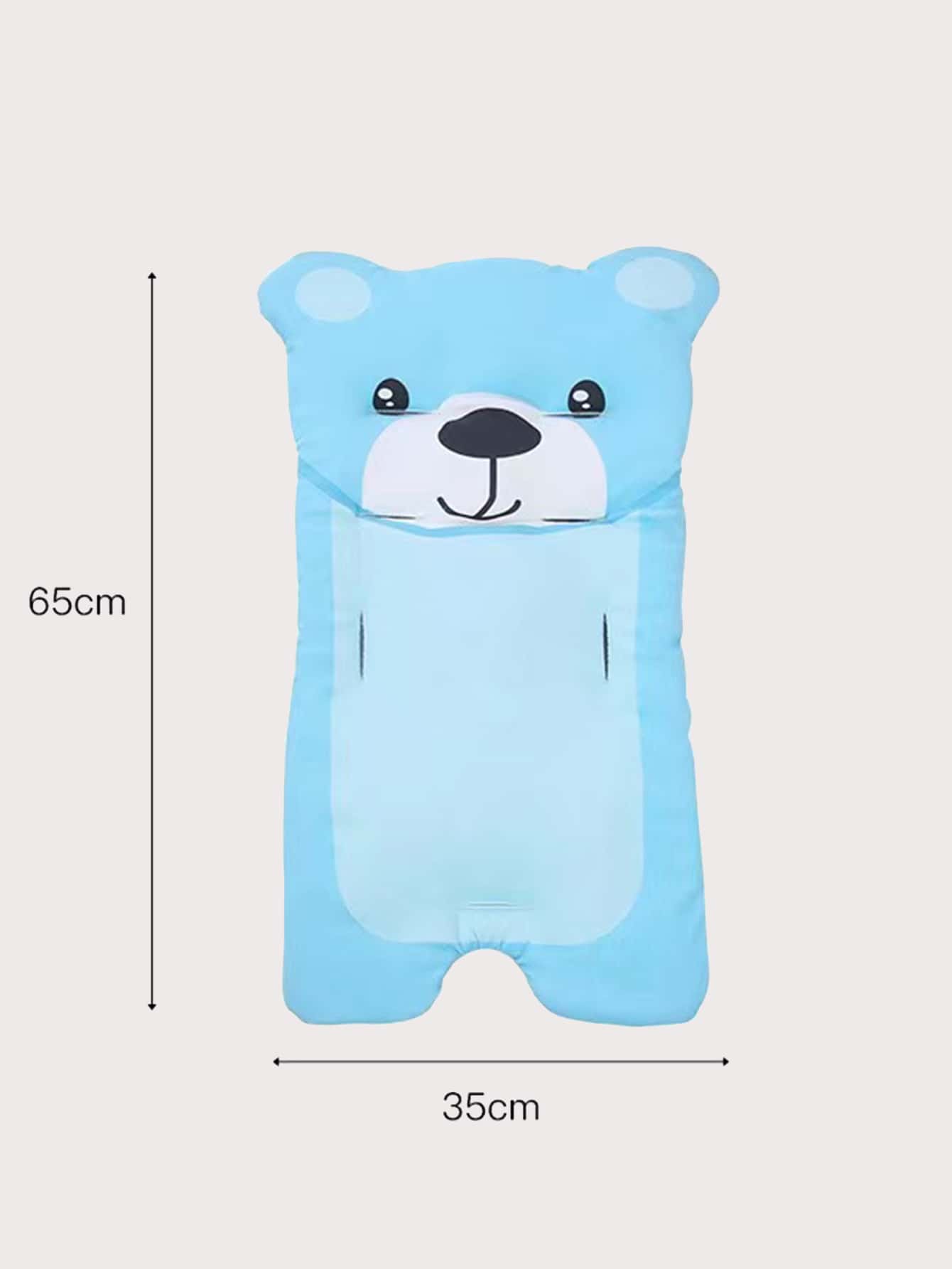 1pc Baby Bear Design Stroller Cushion Pad