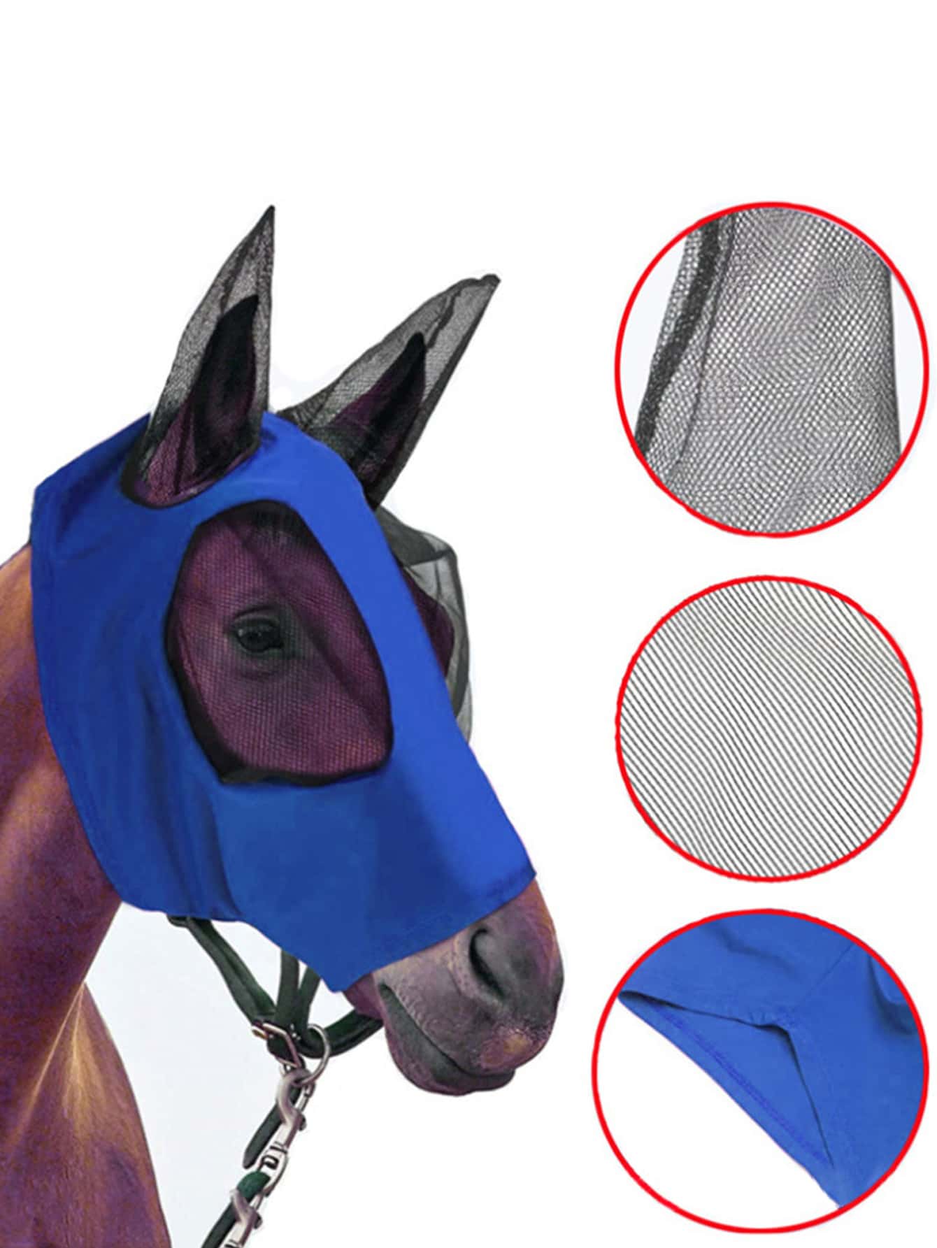 1pc Random Color Horse Mask