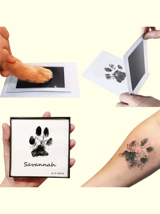 1pc Simple Pet Footprint Pad