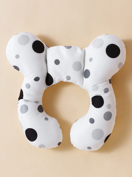 1pc Baby Polka Dot Pattern Cartoon Ear Decor Pillow