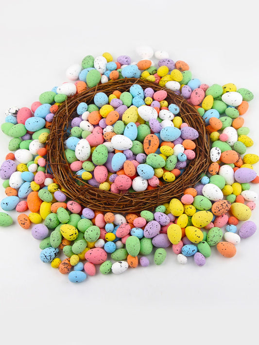 50pcs Mixed Color Easter Egg Design Decoration