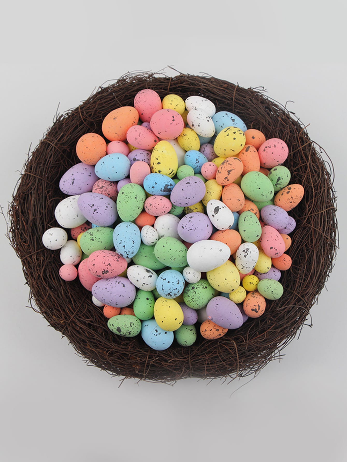 50pcs Mixed Color Easter Egg Design Decoration