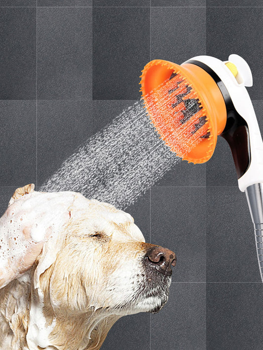 1pc Anti Slip Pet Bath Sprayer For Dog And Cat For Shower