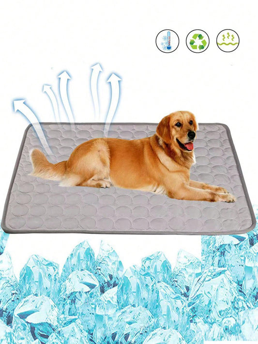1pc Contrast Binding Crate Mat For Cat And Dog For Sleeping