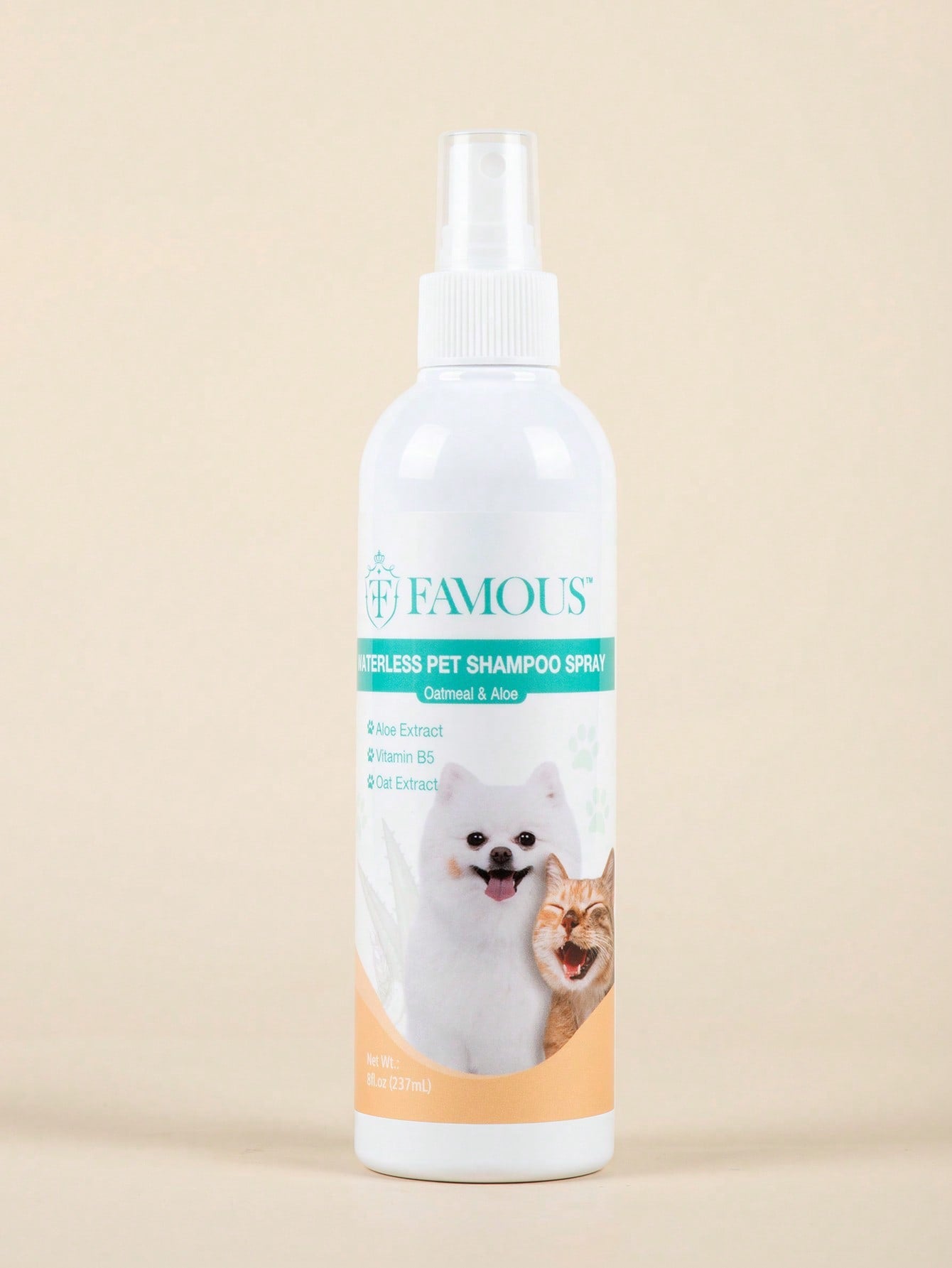 1pc Waterless Pet Shampoo Spray For Dog And Cat For Cleaning