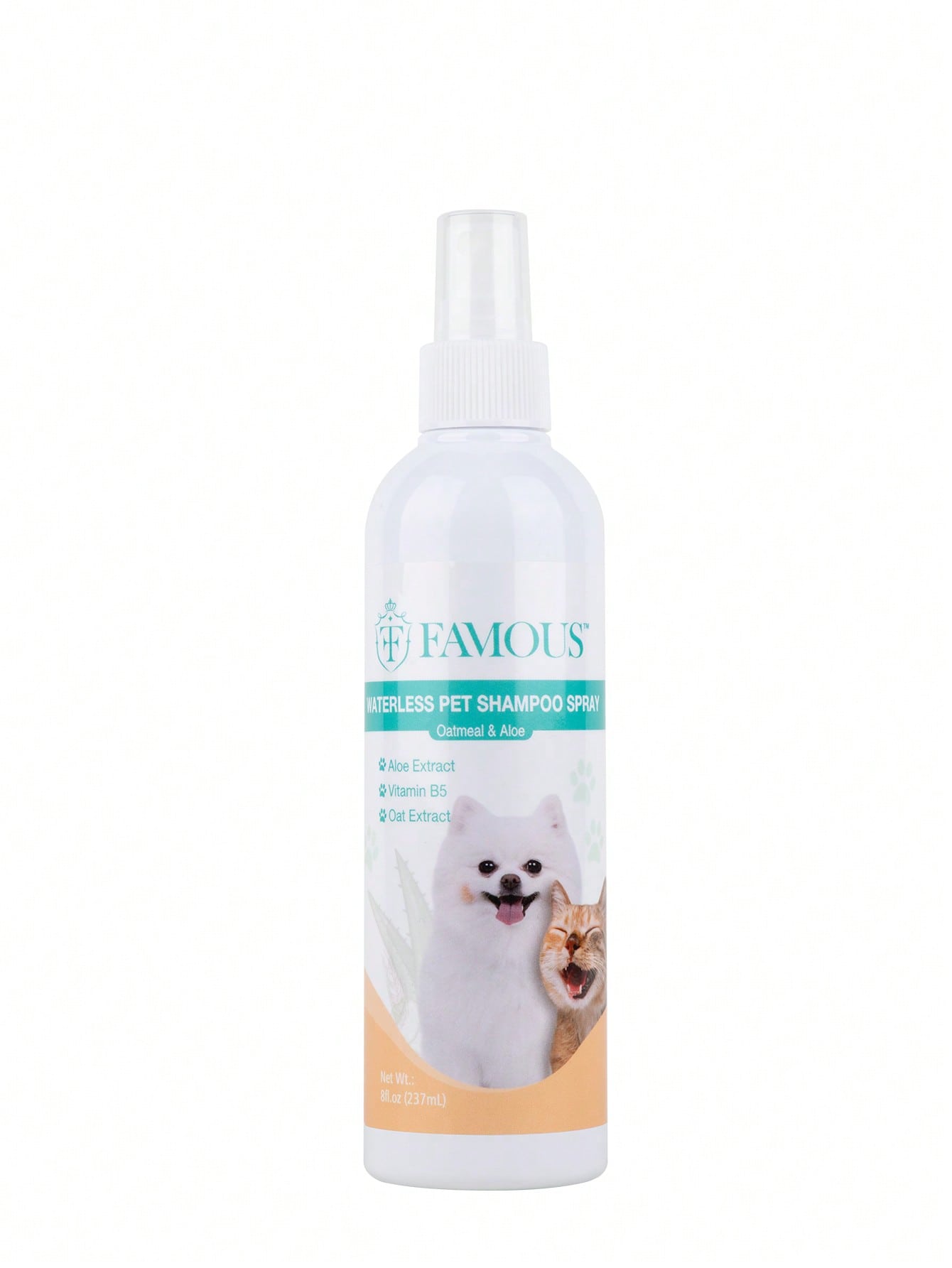 1pc Waterless Pet Shampoo Spray For Dog And Cat For Cleaning