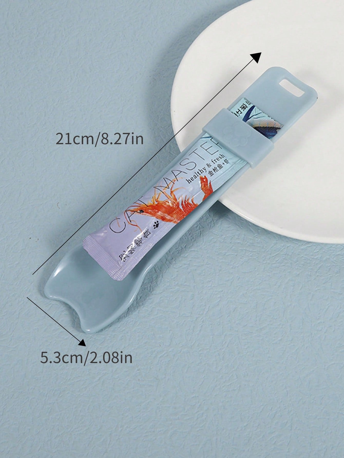 1pc Plastic Cat Spoon For Cats