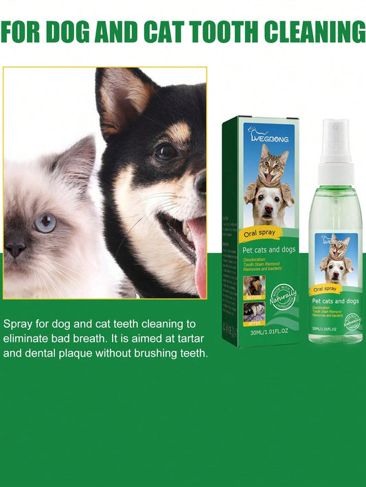 1pc Pet Teeth Cleaning Spray