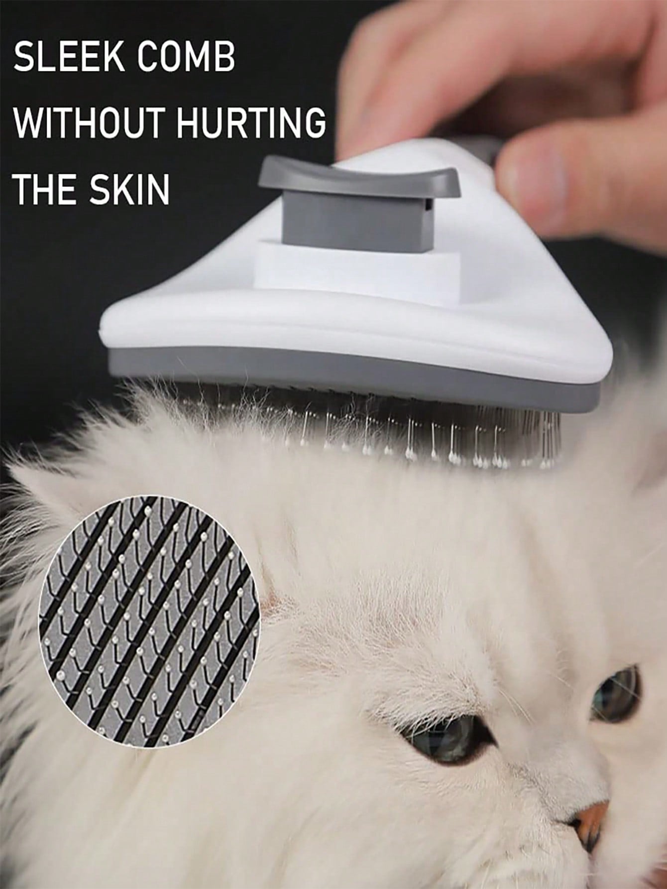 1pc Pet Hair Comb For Cat And Dog For Massage Scratching