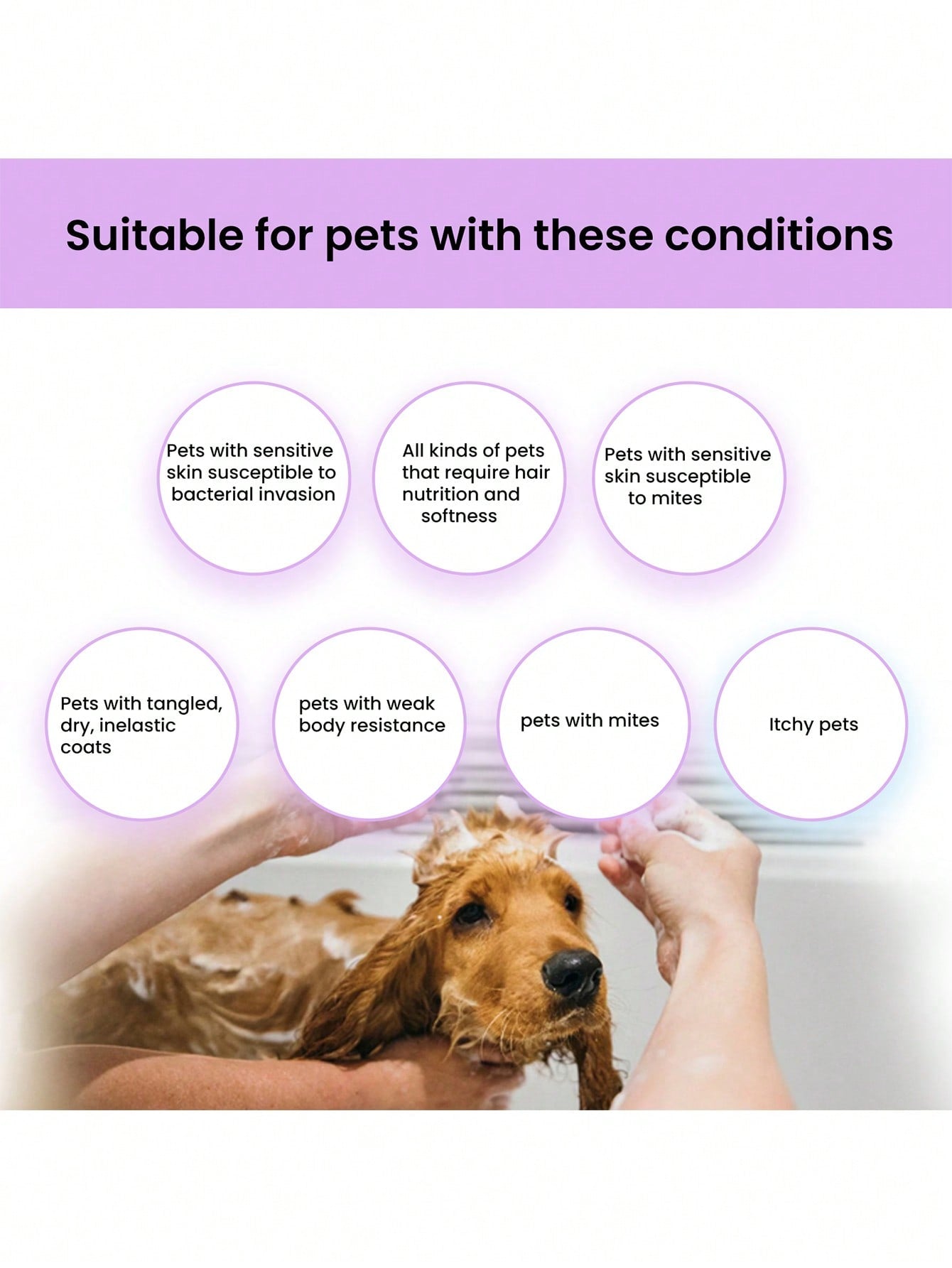 10pcs White Pet Bath Effervescent Tablet For Cat Dog For Cleaning