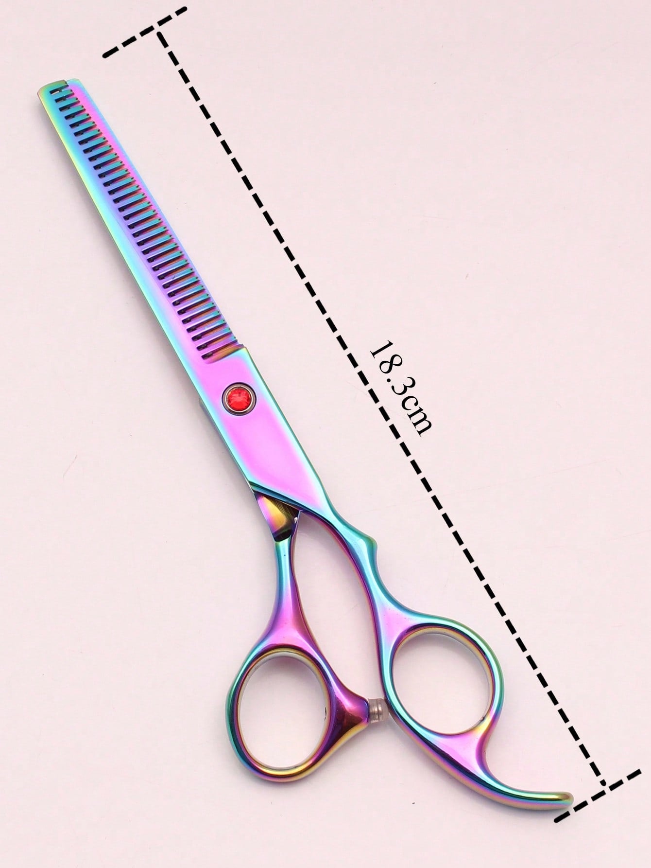 Dog Beauty Scissors Professional Stainless Thinning Scissors Pet Scissors for Dogs Hair Curved Scissors Comb Z3002