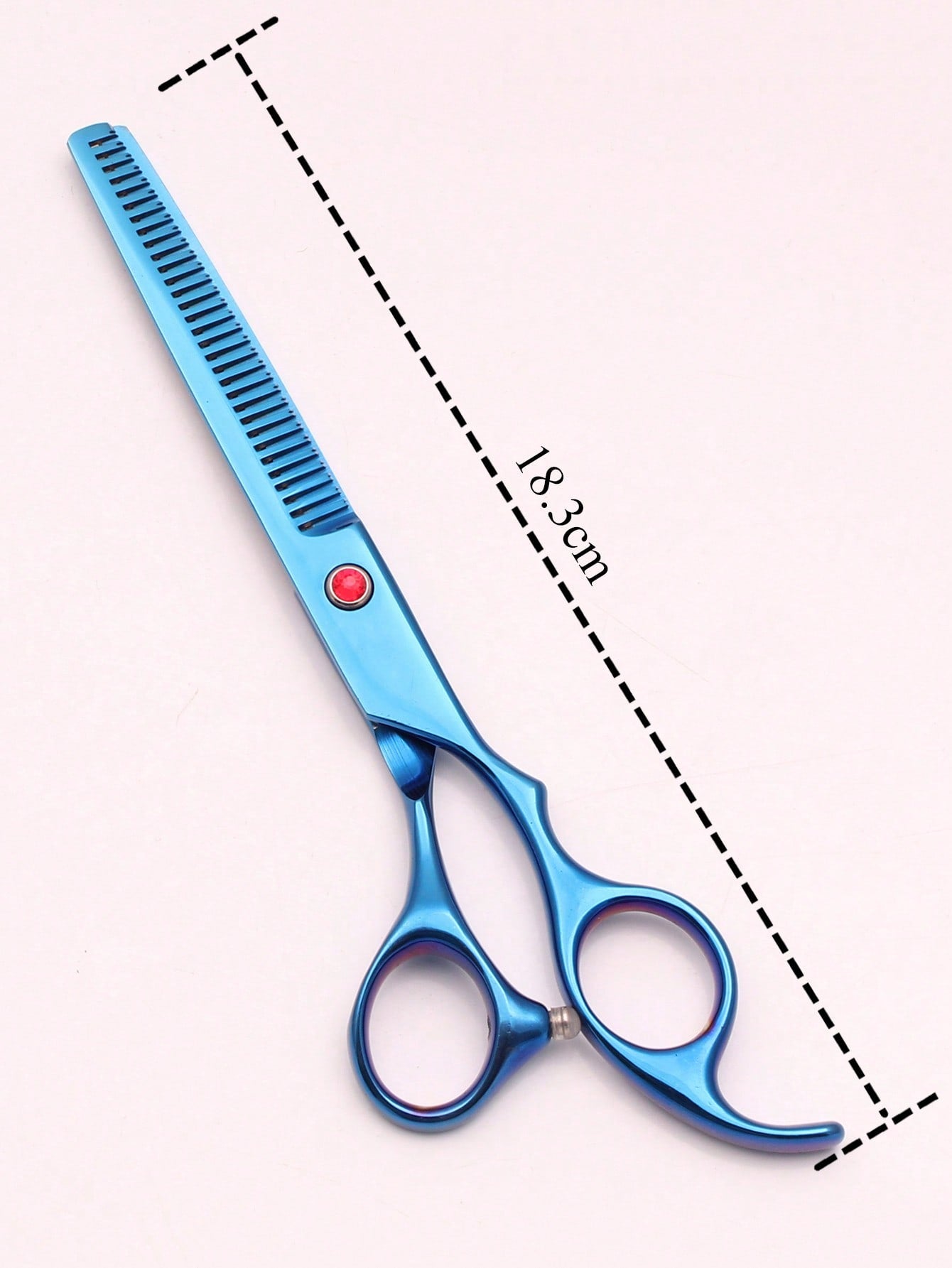 Dog Beauty Scissors Professional Stainless Thinning Scissors Pet Scissors for Dogs Hair Curved Scissors Comb Z3002