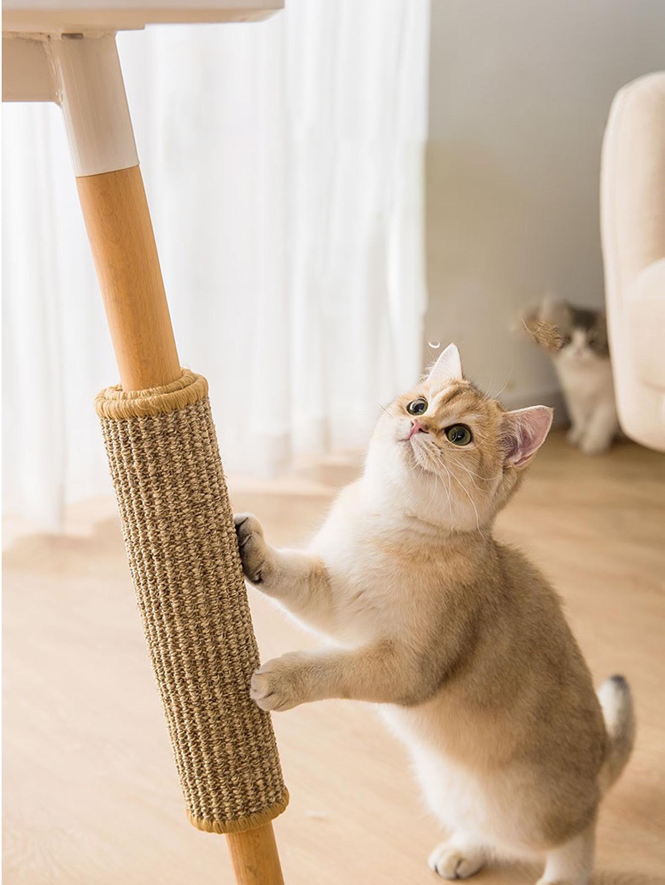 1pc Cat Scratcher Sisal Mat Board Cat Scratch for Sharpen Nails Scraper Cats Tree Cat scratching post Sofa Mats Furniture Protector Random Colors