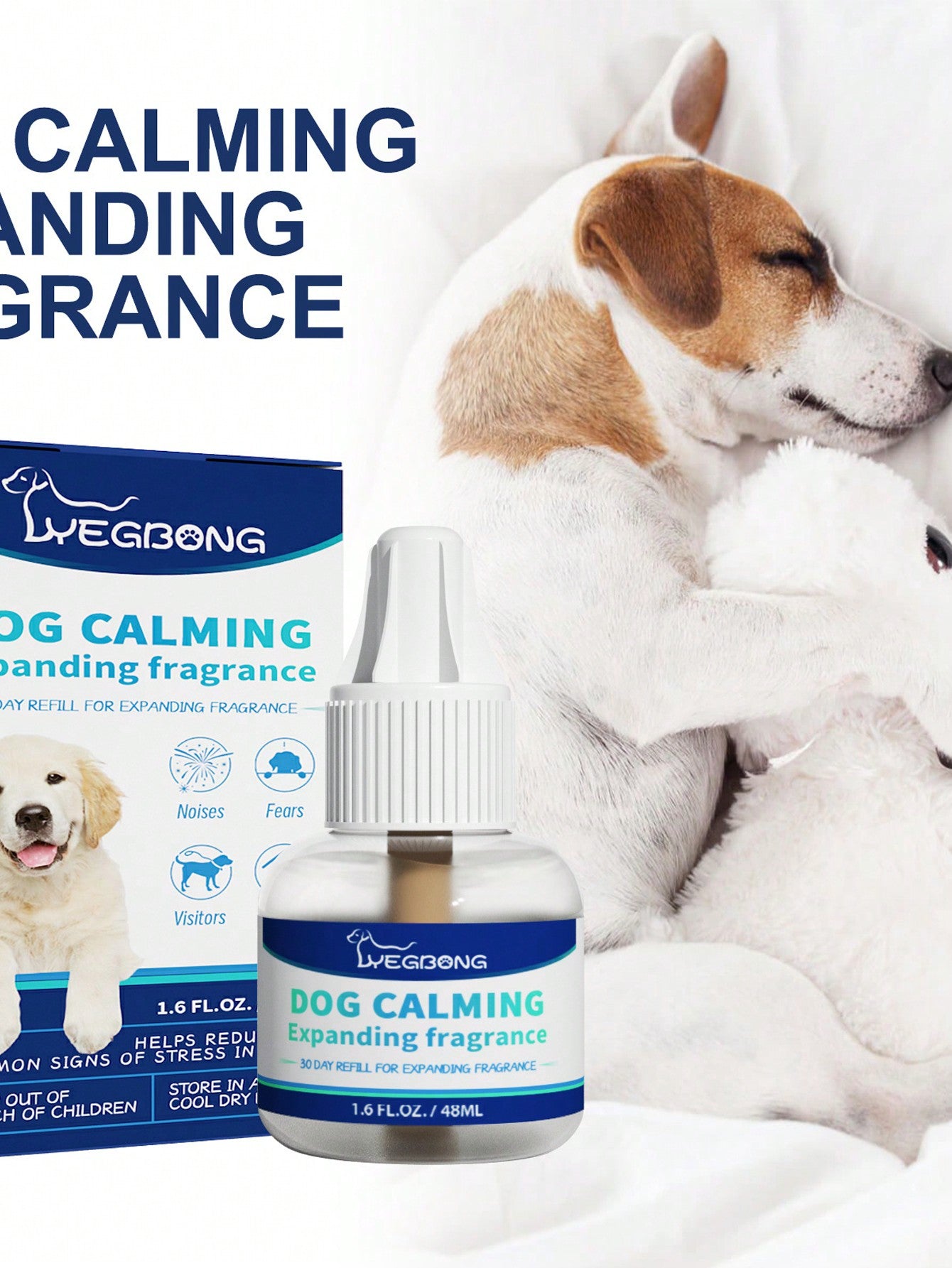 1pc Calming Pet Anxiety Relief Liquid For Cat And Dog – SAFICCO