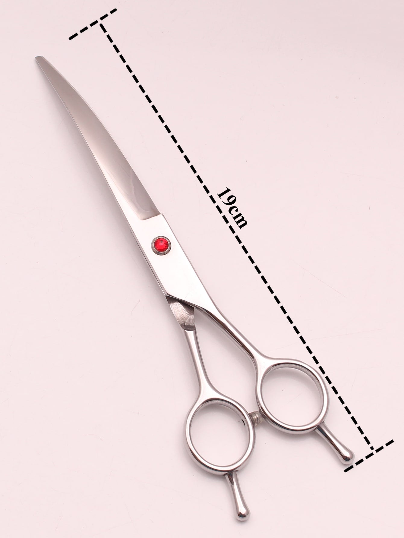 Dog Beauty Scissors Professional Stainless Thinning Scissors Pet Scissors for Dogs Hair Curved Scissors Comb Z3002