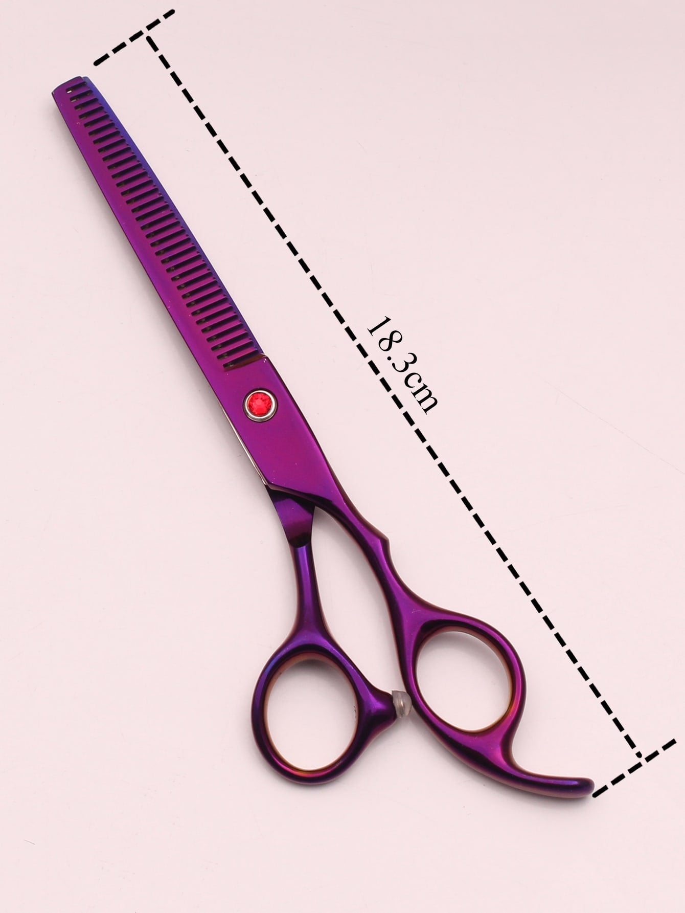 Dog Beauty Scissors Professional Stainless Thinning Scissors Pet Scissors for Dogs Hair Curved Scissors Comb Z3002